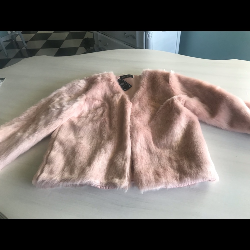 Faux fur jacket